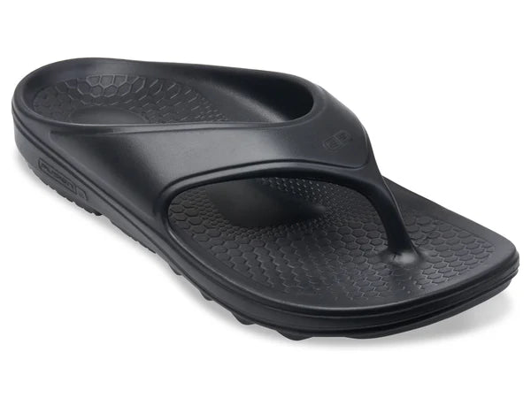 Spenco Men's Fusion Yumi Flip Flop Black Size 12M