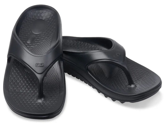 Spenco Men's Fusion Yumi Flip Flop Black Size 12M