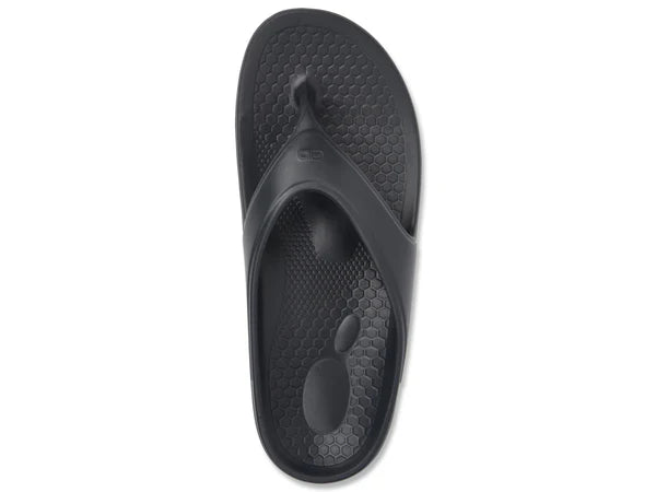 Spenco Men's Fusion Yumi Flip Flop Black Size 12M