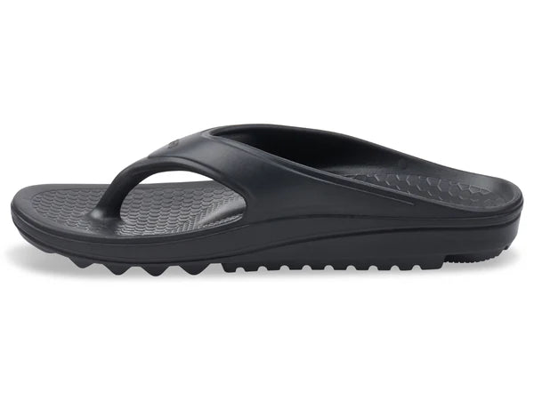 Spenco Men's Fusion Yumi Flip Flop Black Size 12M