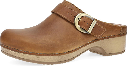Dansko Women's Baylor Slip-On Mule Clog - Memory Foam and Arch Support - EVA Outsole