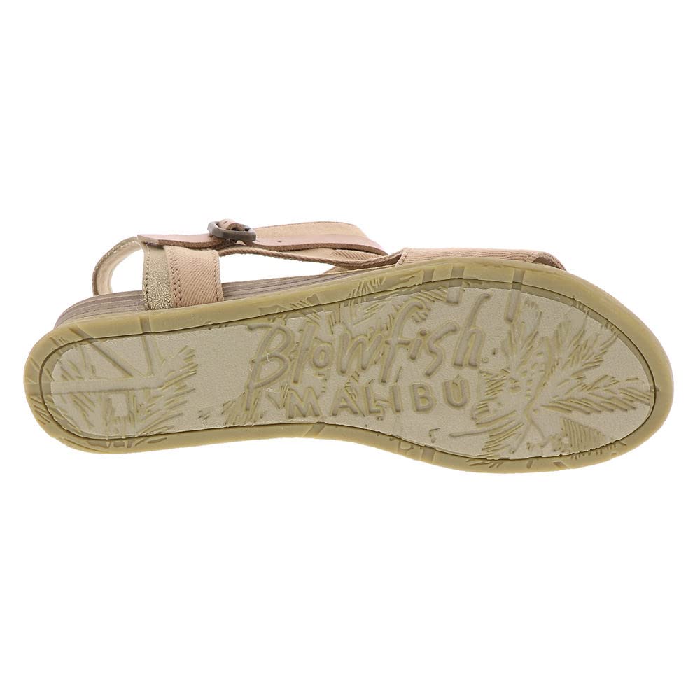 Blowfish Malibu Women's Black Wedge Sandals, Malibu Burn