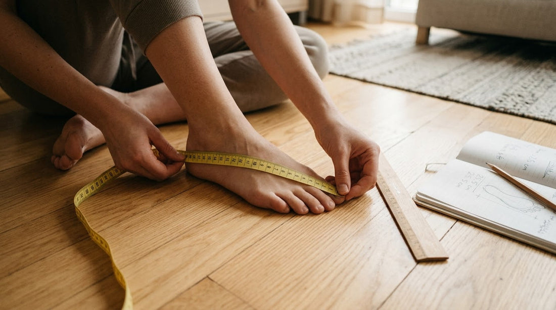 How to Measure Your Feet at Home