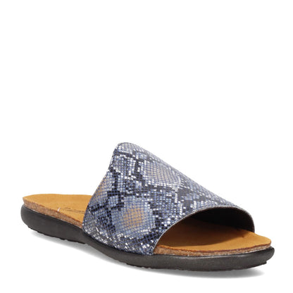 NAOT Women's, Skylar Sandal Navy Snake 39 M