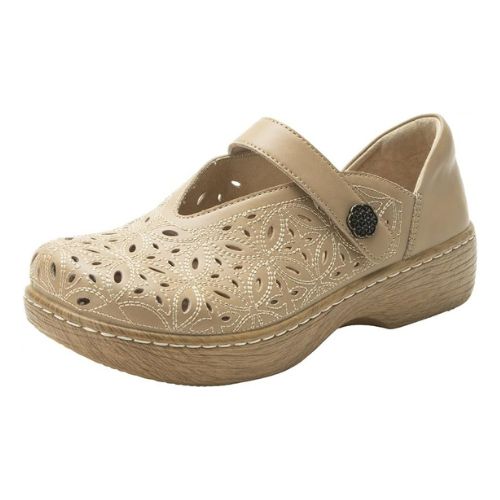 Alegria Women's Opheliah Comfort Shoes V-Cut Leather Mary Jane - Breeze