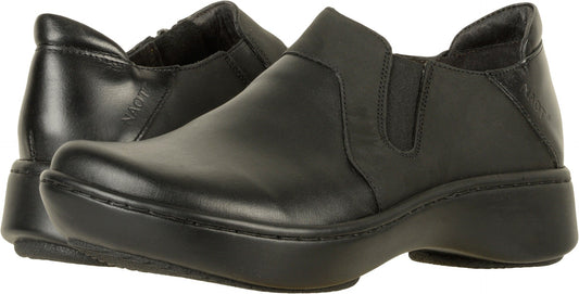 NAOT Footwear Women's Lenok Shoe Black Raven/Coal/Black Madras 6 M US