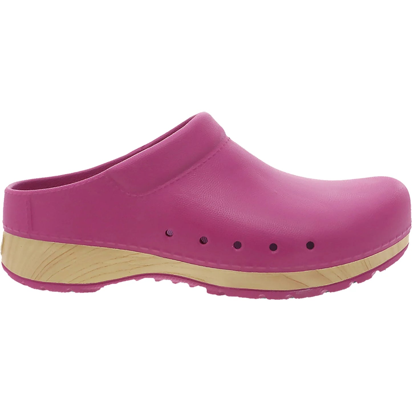 Women's Dansko Kane Slip On Clog Fuchsia Pink Size 39 US 9M