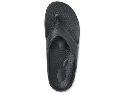 Spenco Men's Fusion Yumi Flip Flop Black Size 12M