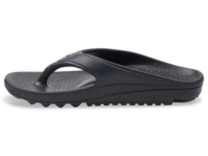 Spenco Men's Fusion Yumi Flip Flop Black Size 12M