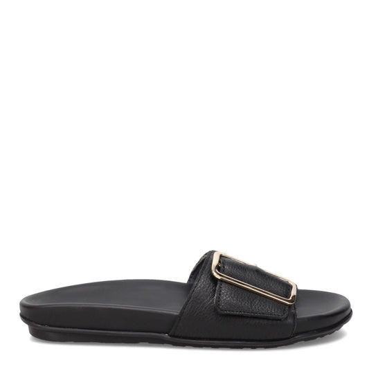 NAOT Footwear Women's Tahiti Sandal Soft Black Lthr 8 W US