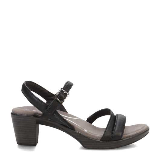 New Naot Women's Bounty Sandal Black Leather 41
