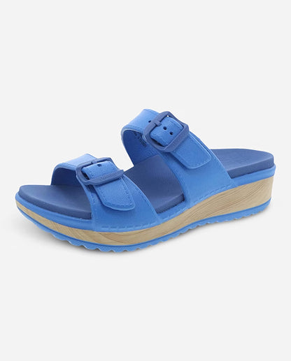 Dansko Kandi Slip-On Adjustable Sandal for Women - Lightweight and Durable, Easy Clean Molded EVA -Natural Arch Technology for Added Support