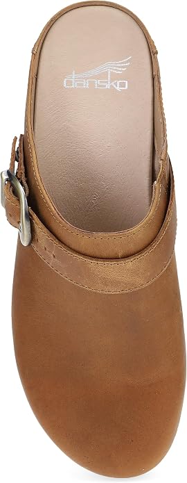 Dansko Women's Baylor Slip-On Mule Clog - Memory Foam and Arch Support - EVA Outsole