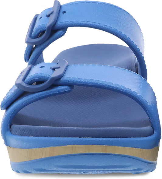 Dansko Kandi Slip-On Adjustable Sandal for Women - Lightweight and Durable, Easy Clean Molded EVA -Natural Arch Technology for Added Support