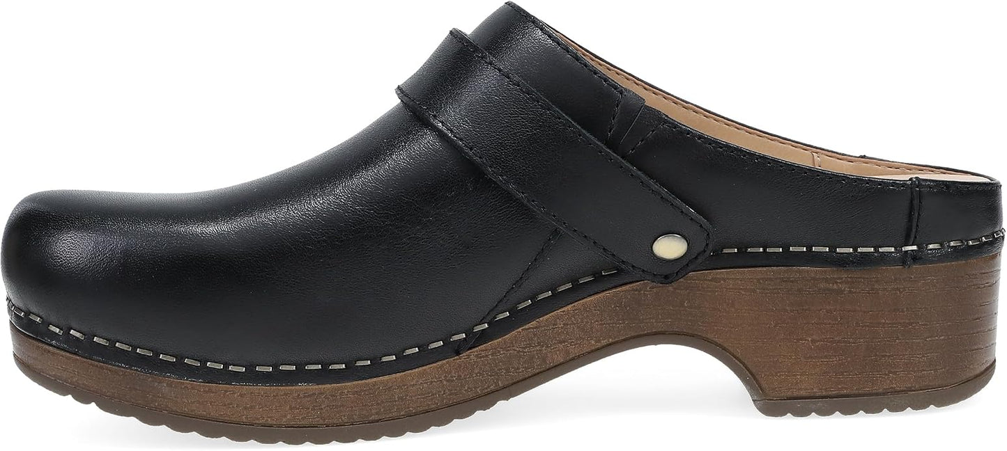 Dansko Women's Baylor Slip-On Mule Clog - Memory Foam and Arch Support - EVA Outsole