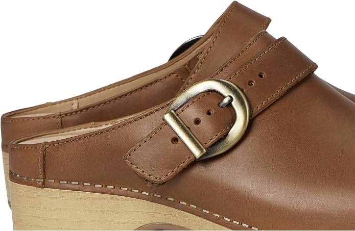 Dansko Women's Baylor Slip-On Mule Clog - Memory Foam and Arch Support - EVA Outsole