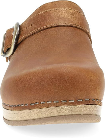 Dansko Women's Baylor Slip-On Mule Clog - Memory Foam and Arch Support - EVA Outsole