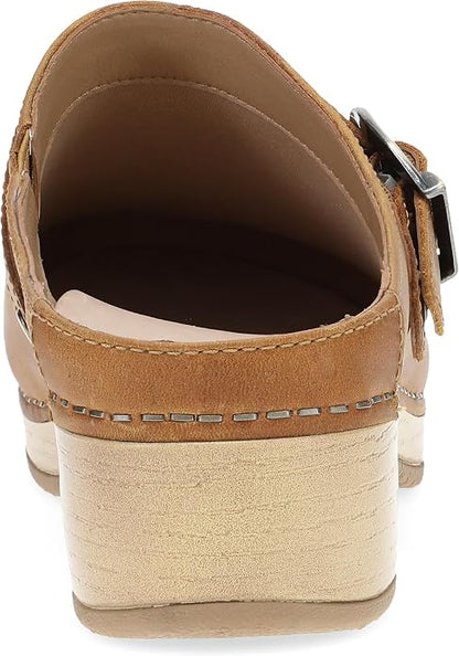 Dansko Women's Baylor Slip-On Mule Clog - Memory Foam and Arch Support - EVA Outsole