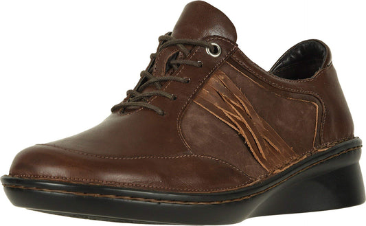 NAOT Footwear Women's Mezzo Lace-up Shoe Toffee Brown Lthr Combo 6 M US
