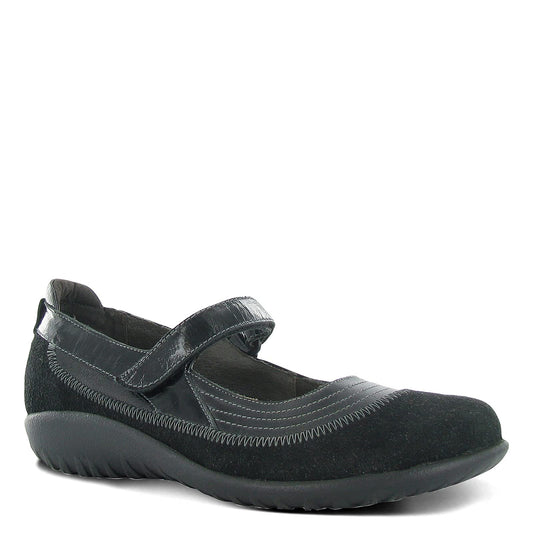 NAOT Footwear Women's Kirei Maryjane with Cork Footbed and Arch Comfort and Support - Lightweight and Perfect for Travel- Removable Footbed