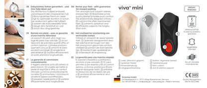 Pedag New Viva Mini Semi-Rigid Orthotic Arch Support Tan Cowhide