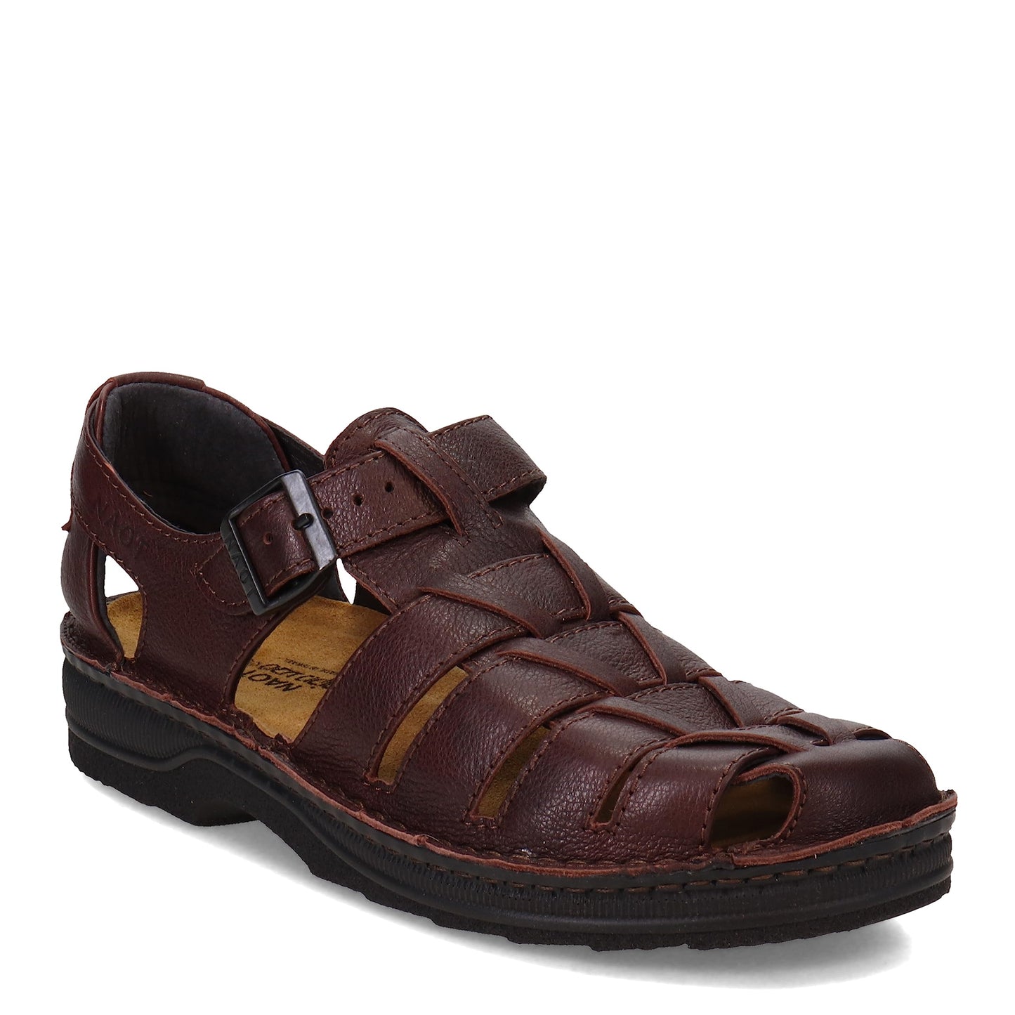 NAOT Footwear Men's Julius Sandal Soft Brown Lthr 13 M US
