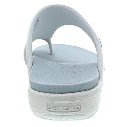 Dansko Krystal Slip-On Thong Sandal for Women – Lightweight and Durable, Easy Clean Molded EVA –Natural Arch Technology for Added Support